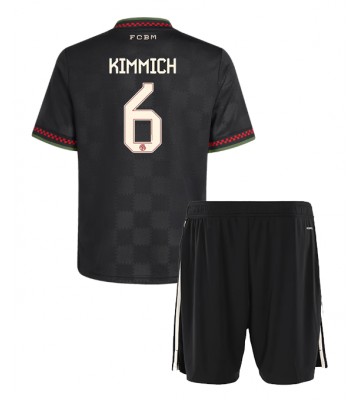 Bayern Munich Joshua Kimmich #6 Tredjetrøje Børn 2025-26 Kortærmet (+ Korte bukser)